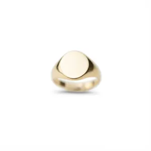 14k Large Signet Ring