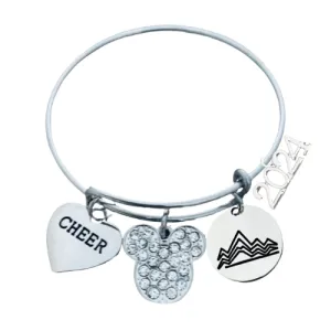 2024 Cheerleading  D2 Summit Charm Bracelet