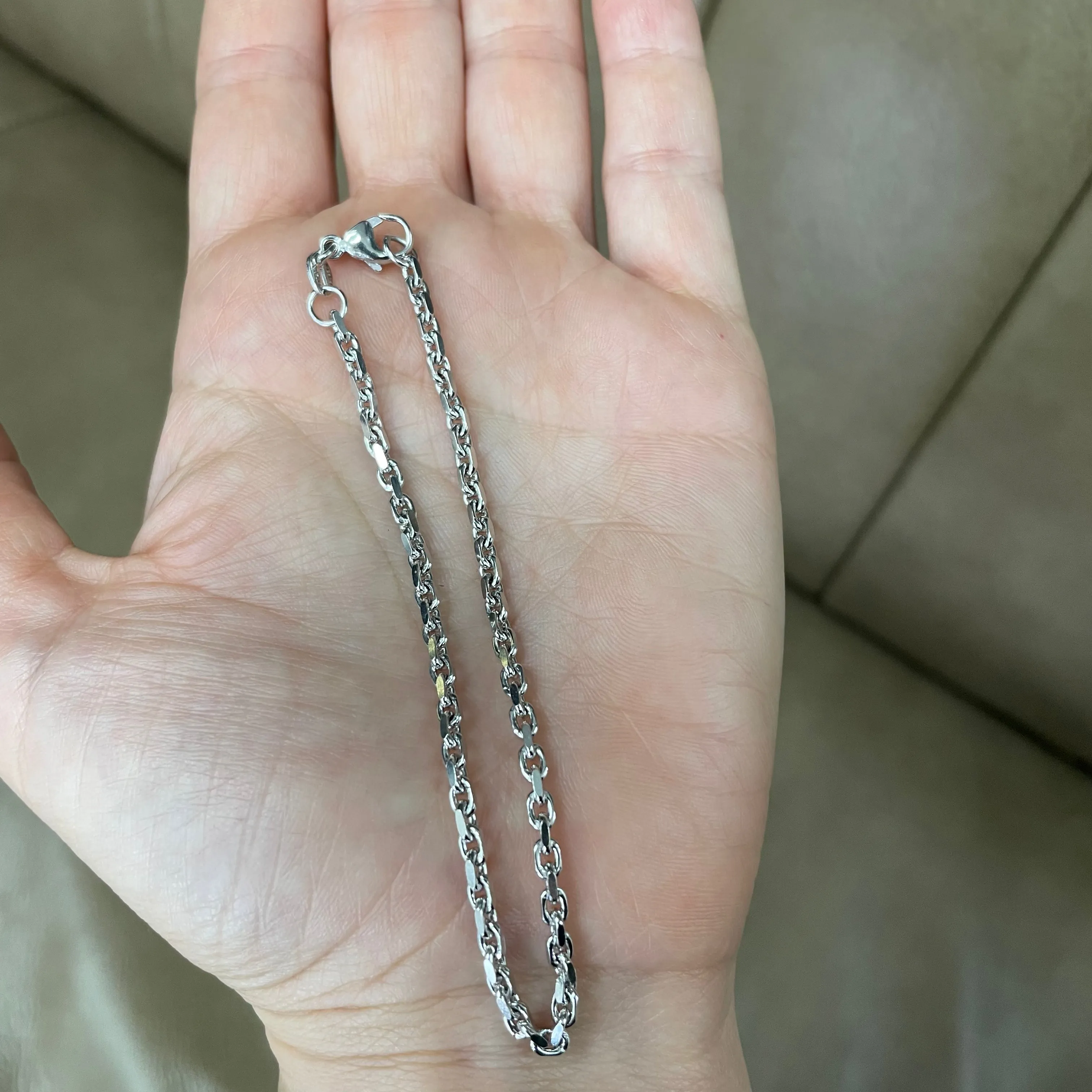 2.7MM New Power Link Bracelet (Platinum)