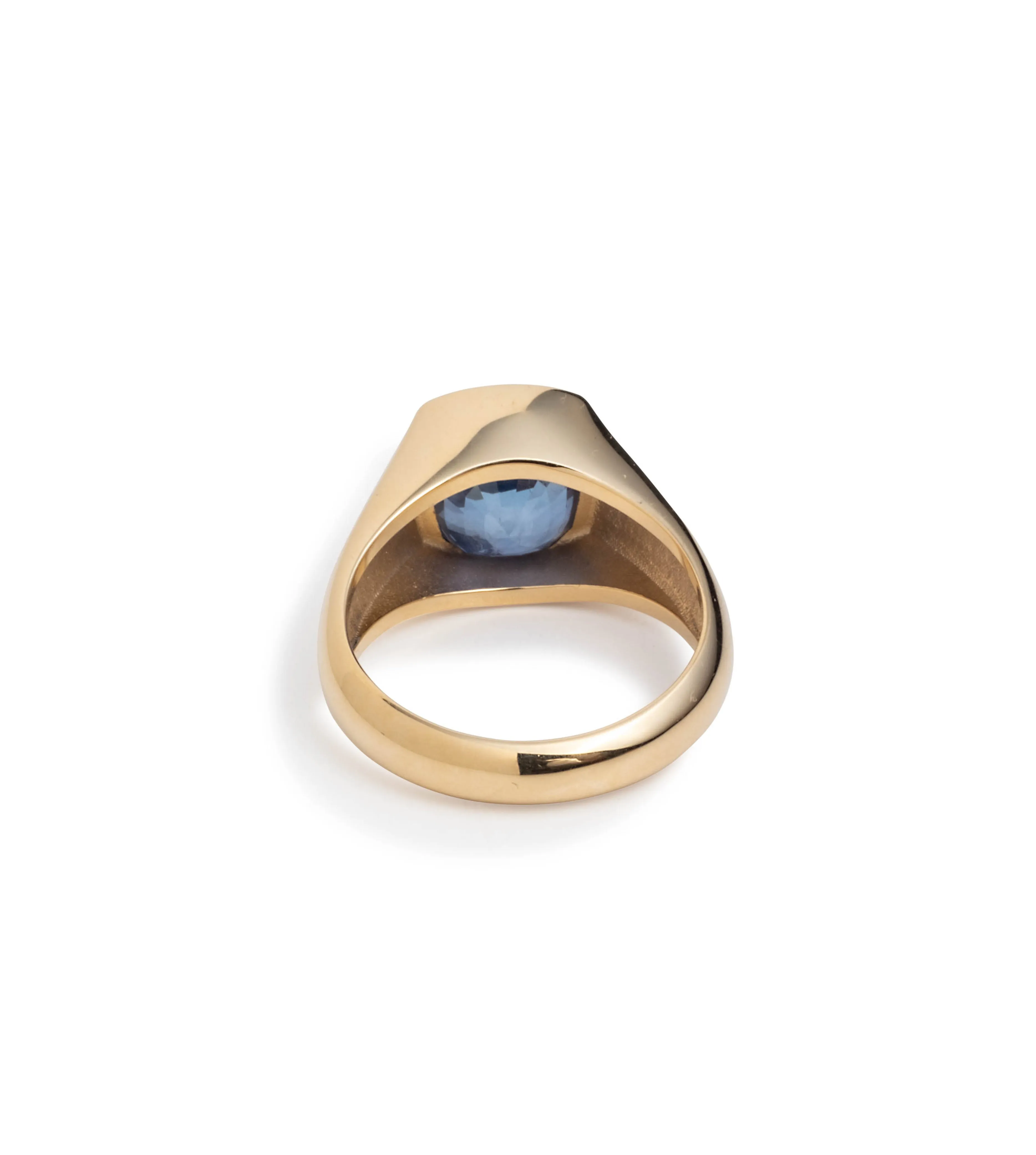 5ct Blue Sapphire - Reverie : One of A Kind Gemstone Ring