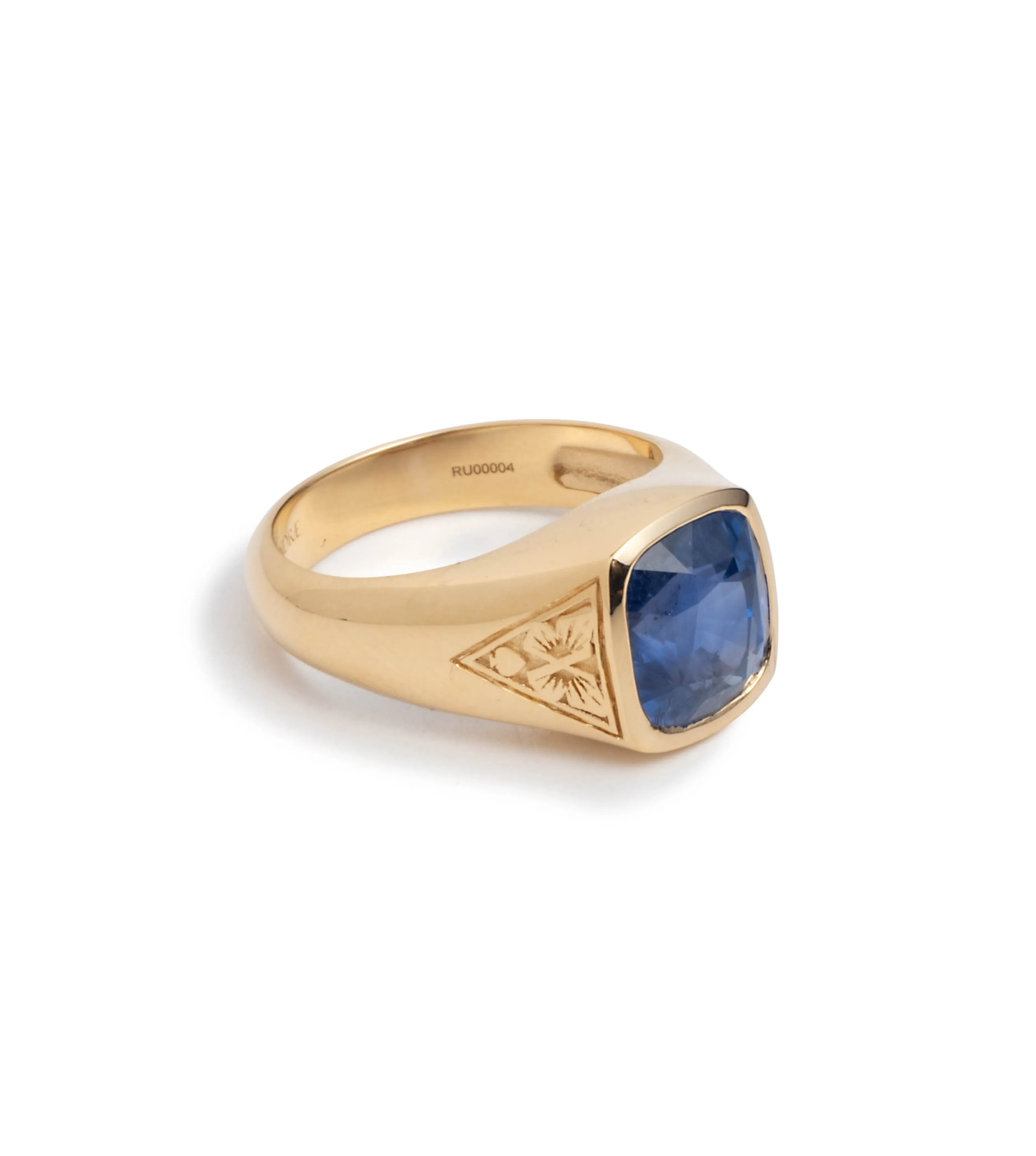 5ct Blue Sapphire - Reverie : One of A Kind Gemstone Ring