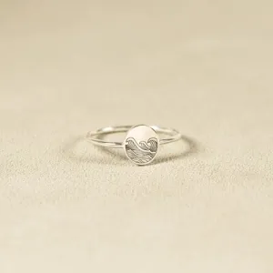 925 Sterling Silver Signet Ring