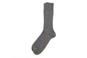 All Season Country Classic Merino Wool and Pima Cotton Socks - Oxford Grey