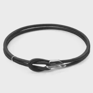 Anchor & Crew Orla Silver and Nappa Leather Bracelet