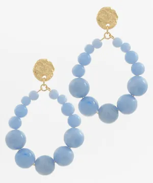 Carrie Earrings Blue