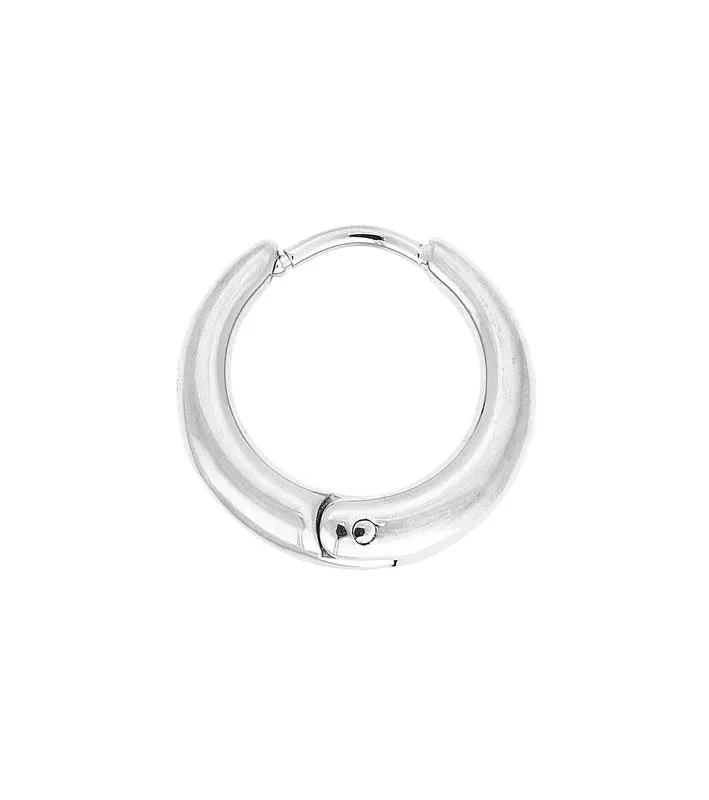 Charm Hoops Steel