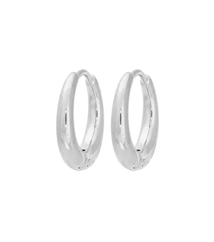 Charm Hoops Steel