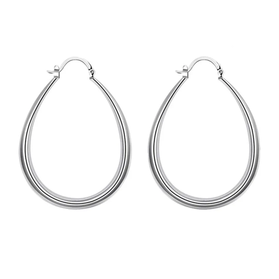 Circle Hoop Earrings For Women Fashion Charm Jewelry