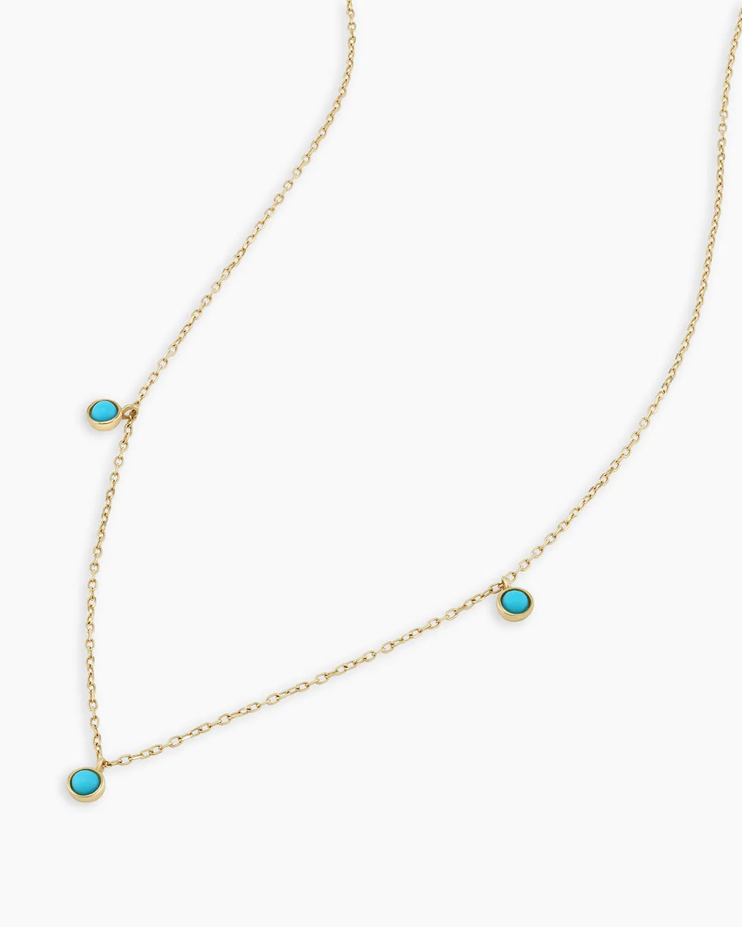 Classic Turquoise Trio Necklace