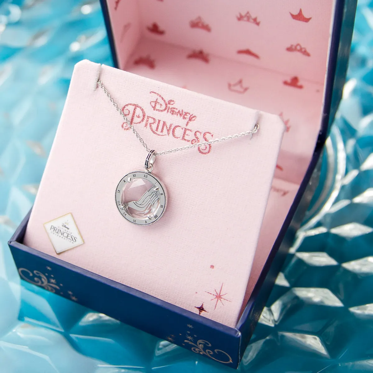 Disney X RockLove CINDERELLA Glass Slipper Intaglio Pendant