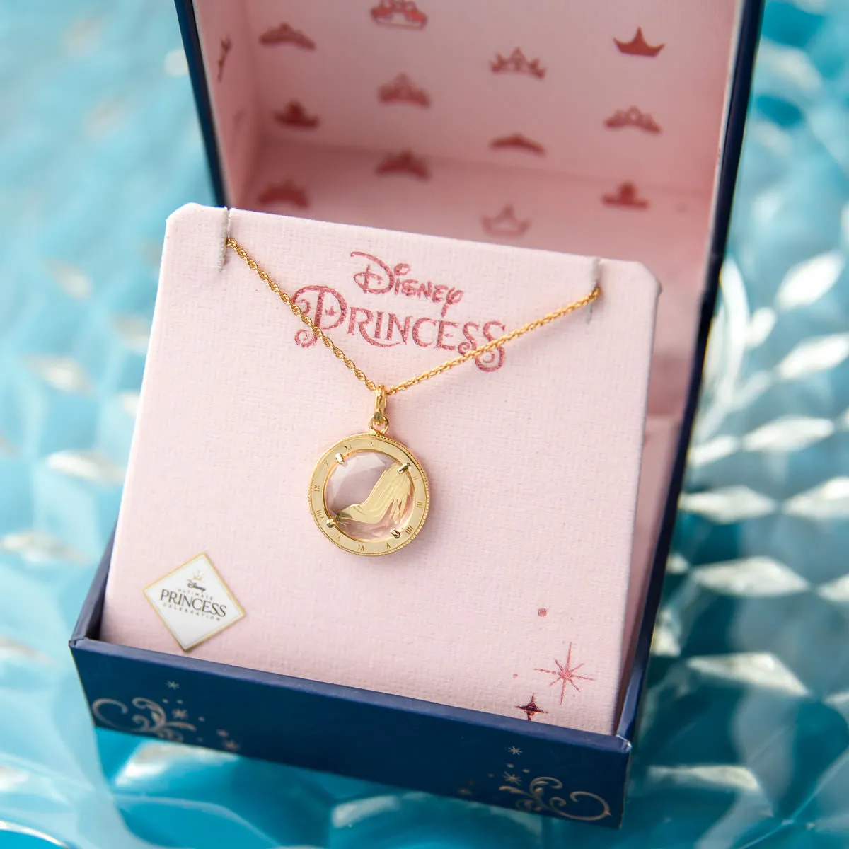 Disney X RockLove CINDERELLA Glass Slipper Intaglio Pendant