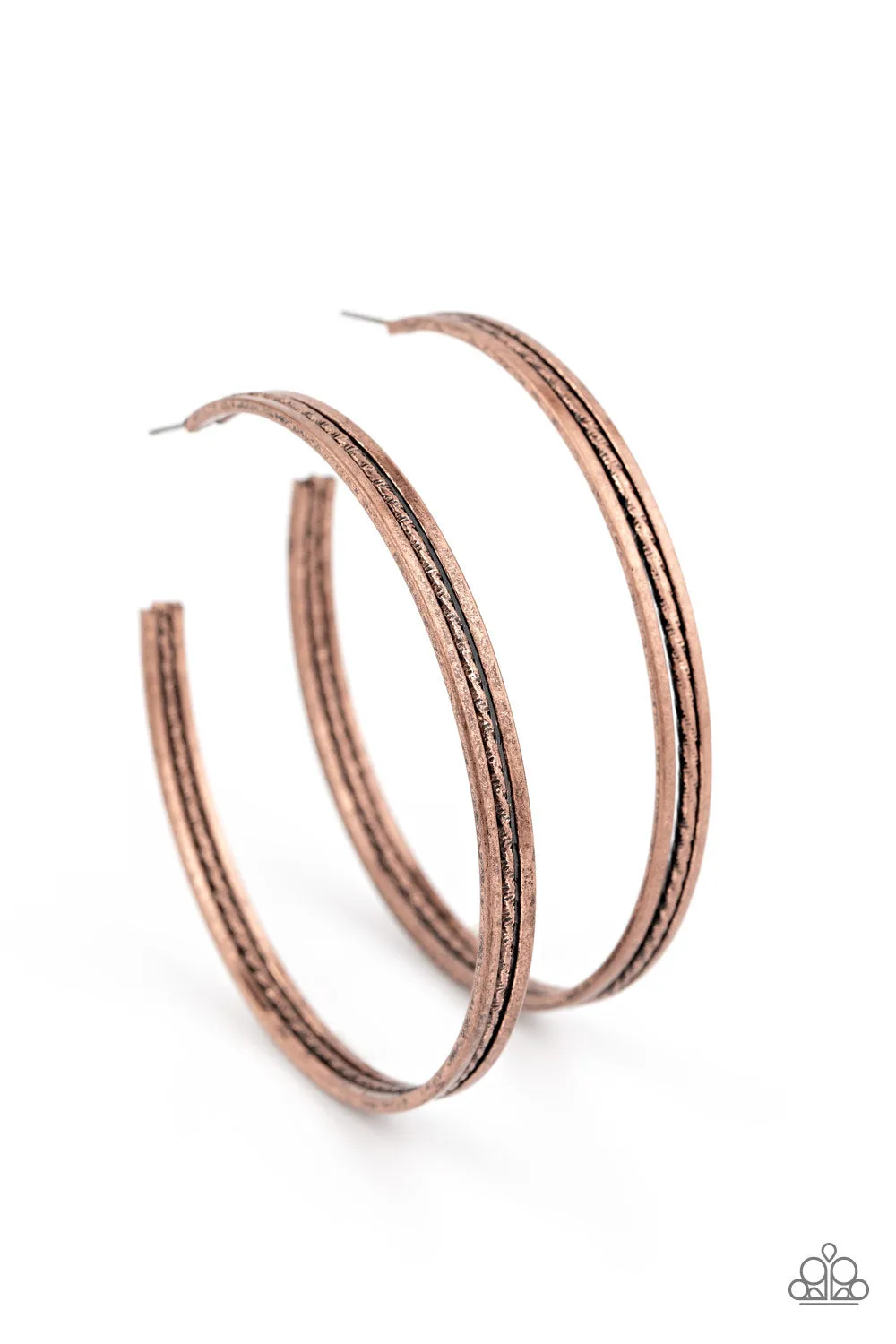 Earrings Midtown Marvel - Copper E266