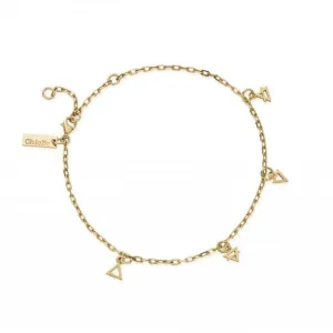 Gold Multi Charm Elements Anklet GAN3157