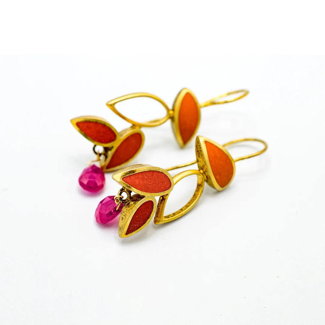 Harvest Breeze Leaf Earring