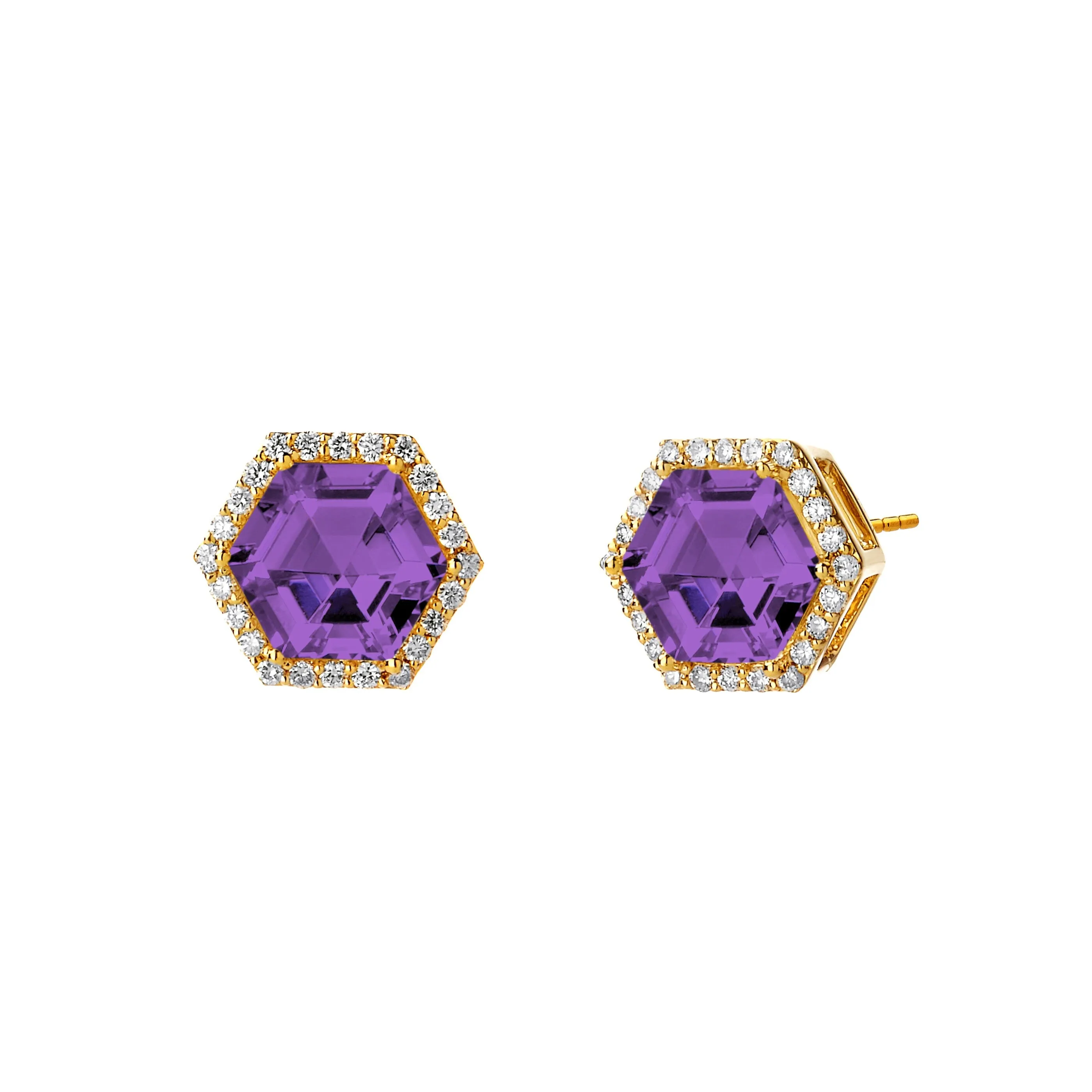 Hexagon Studs