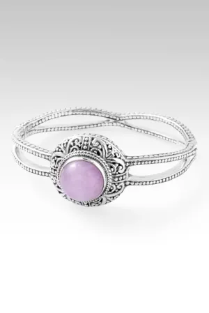 Hope in Him Bangle™ in Kunzite