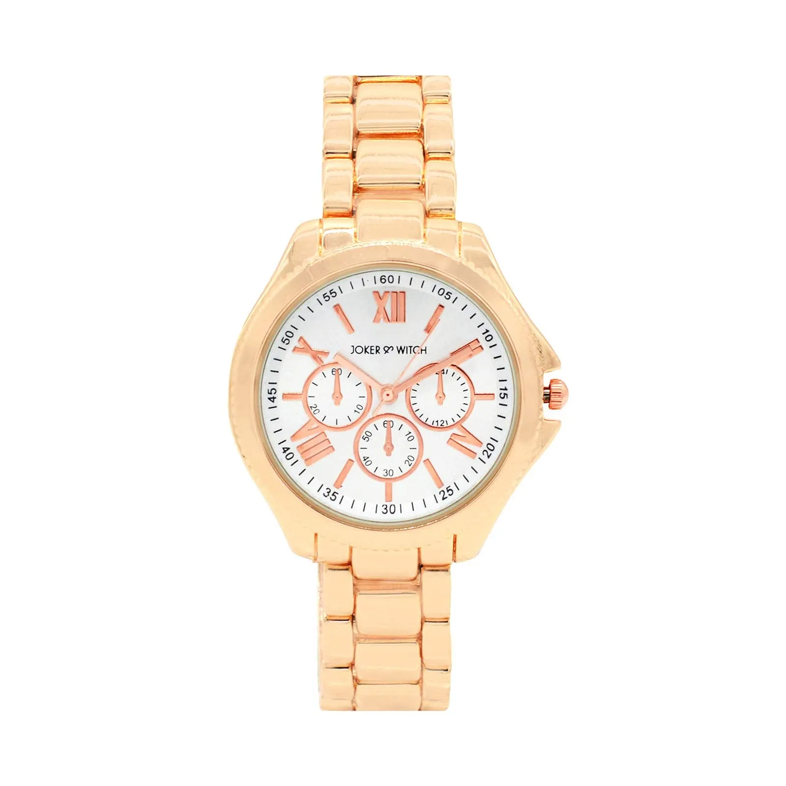 Joker & Witch Carole Rosegold Watch Bracelet Gift Set for Women