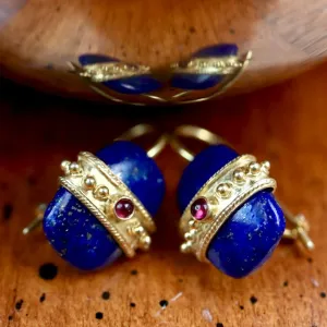 Lapis Royale Earrings