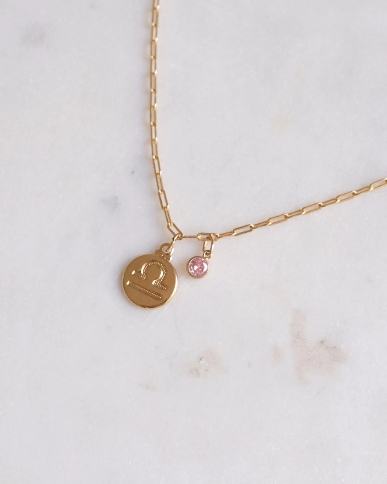 Libra Zodiac Anklet