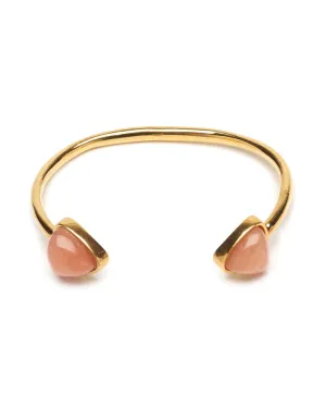 Lizzie Fortunato Inca Cuff | Light Peach Aventurine