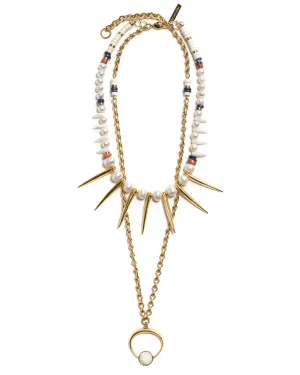 Lizzie Fortunato New Moon Convertible Necklace