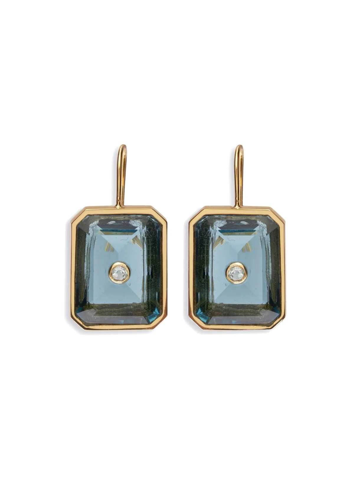 LIZZIE FORTUNATO Tile Earring - Denim