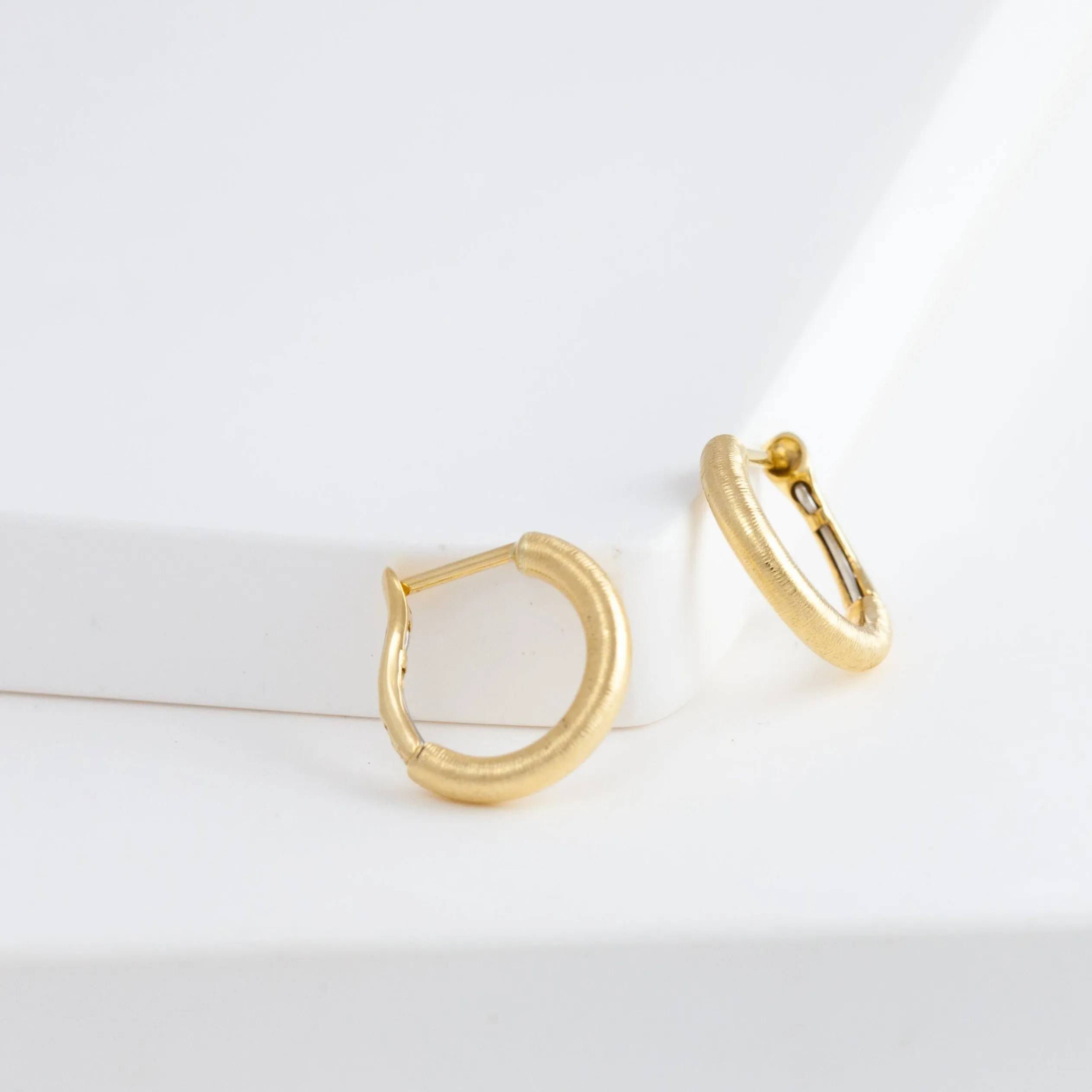 Lucia hoop earrings