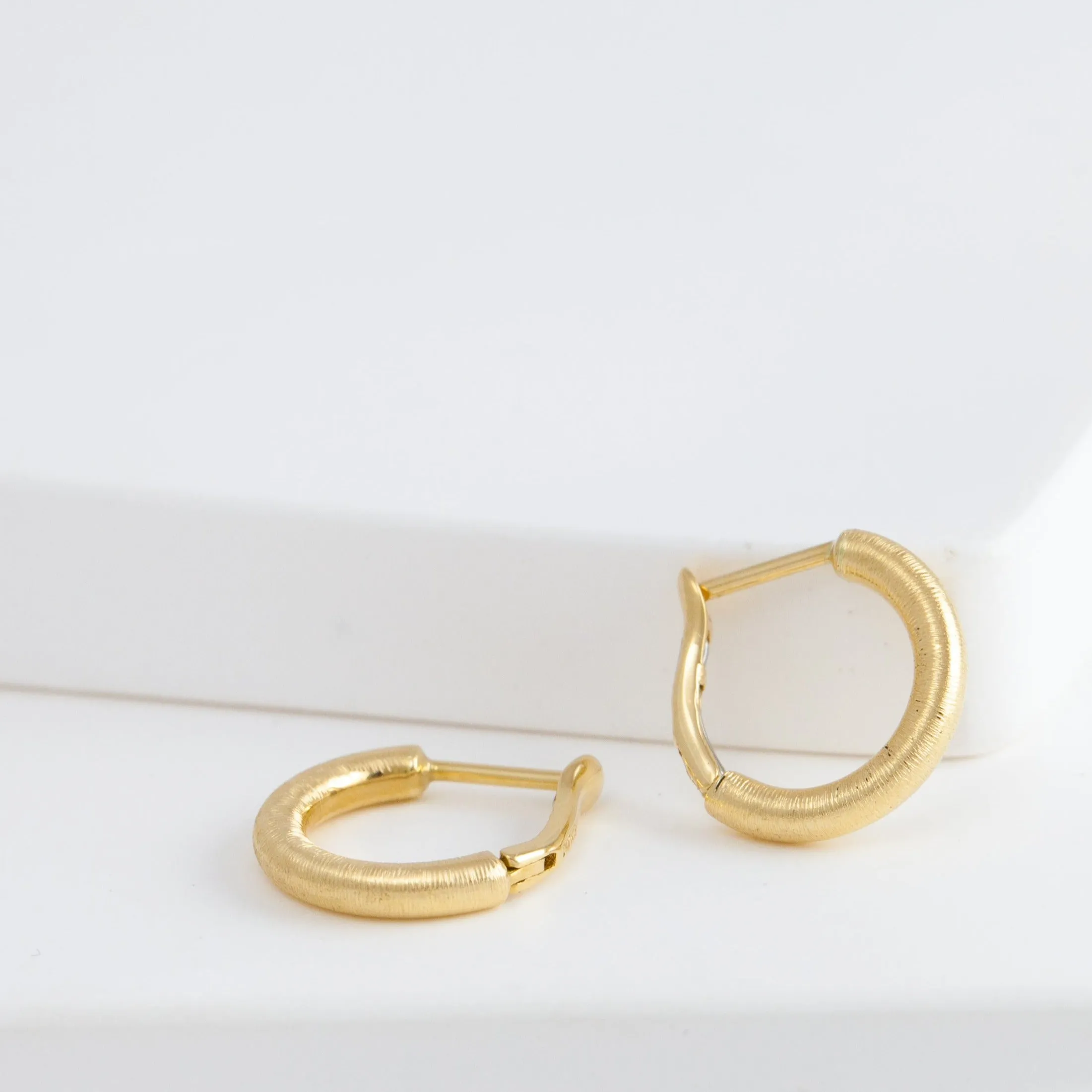 Lucia hoop earrings