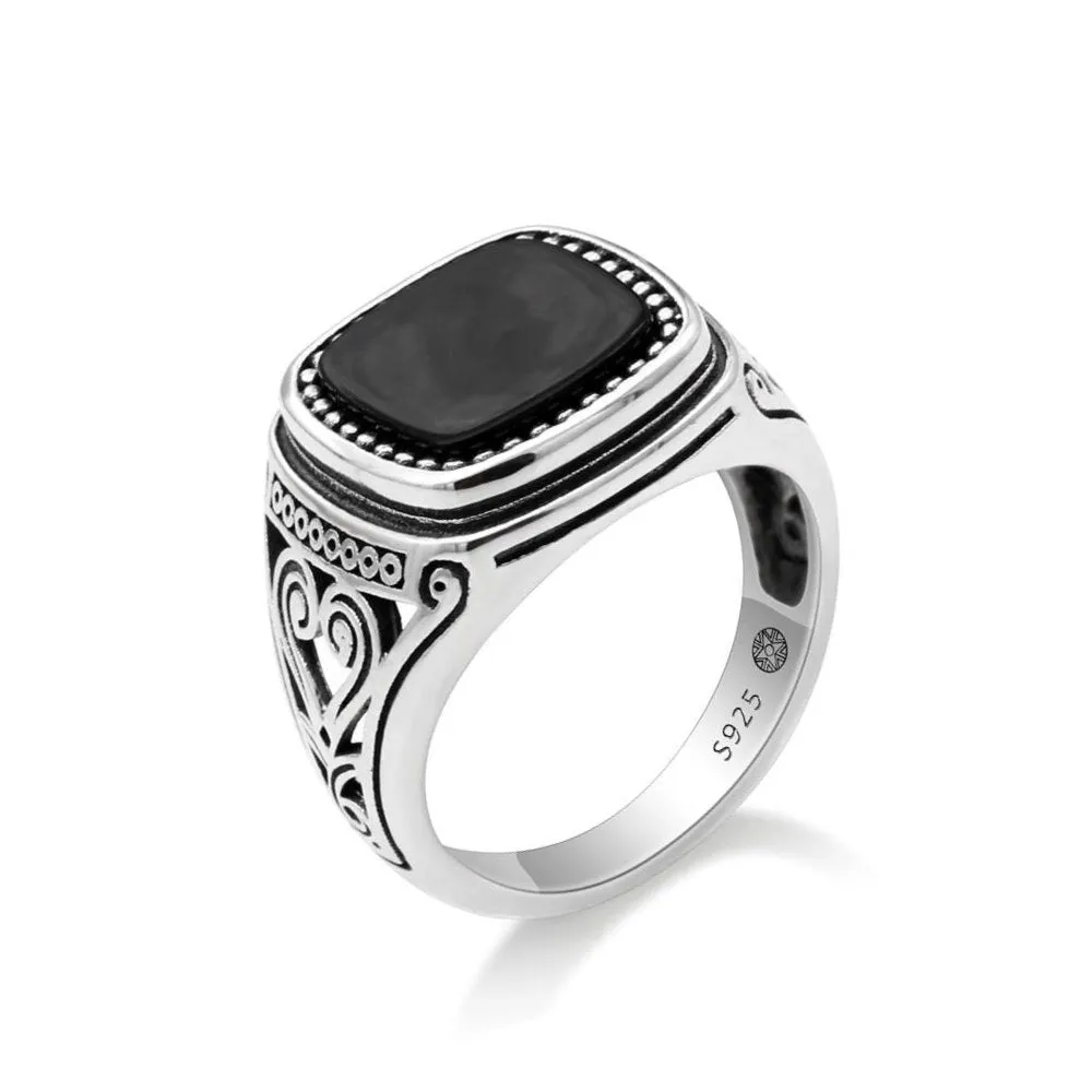 Magnus 925 Sterling Silver Signet Ring