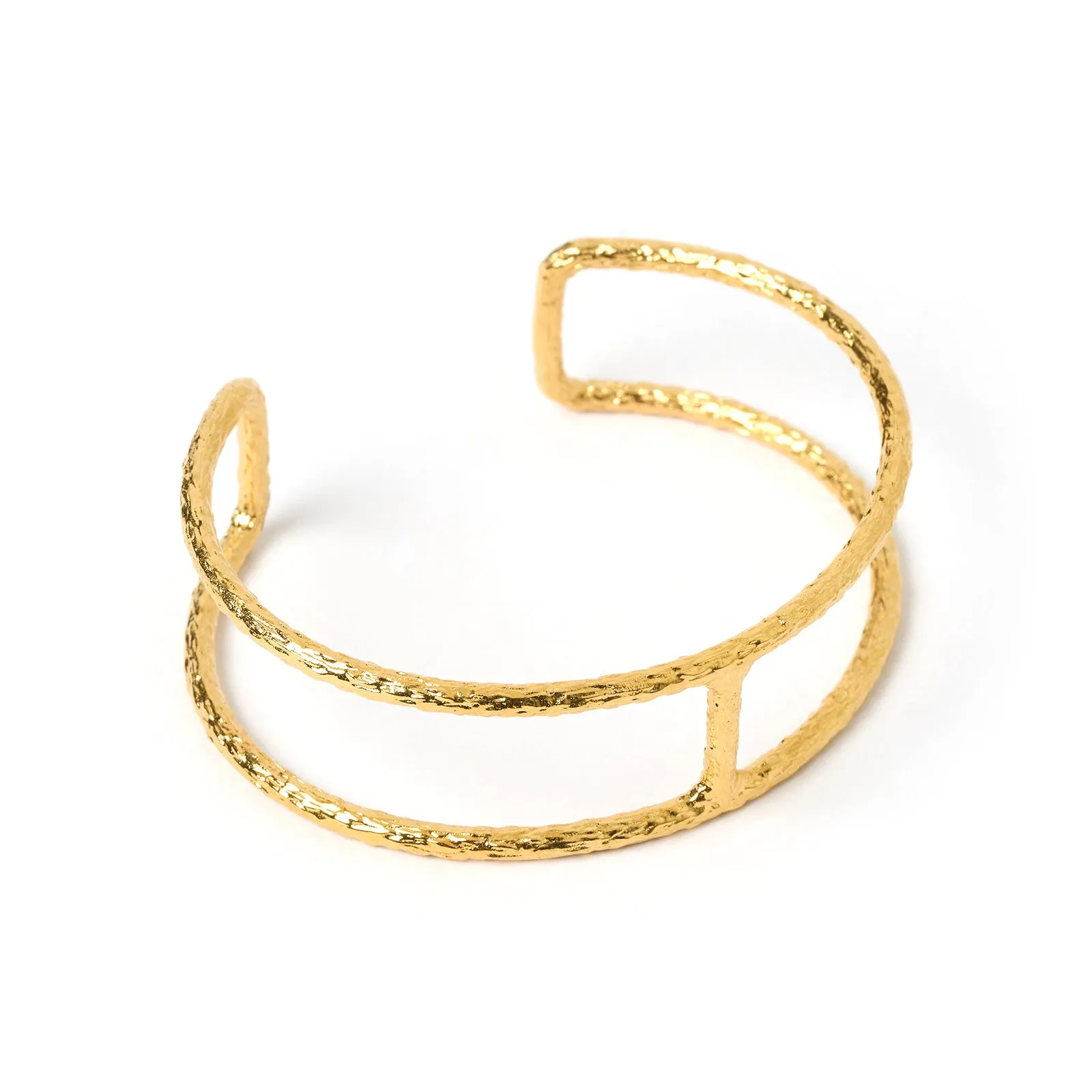 Maya Gold Cuff Bracelet