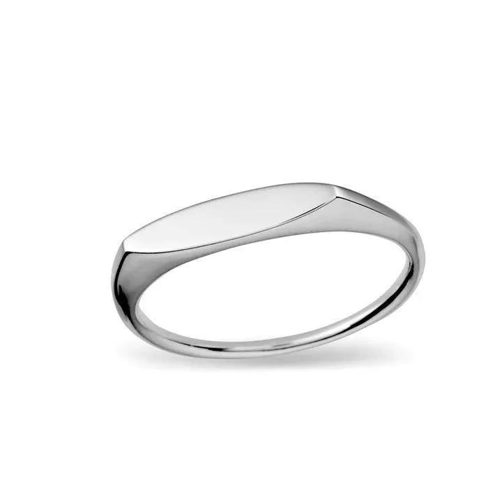 Midsummer Star Flux Ring - Silver