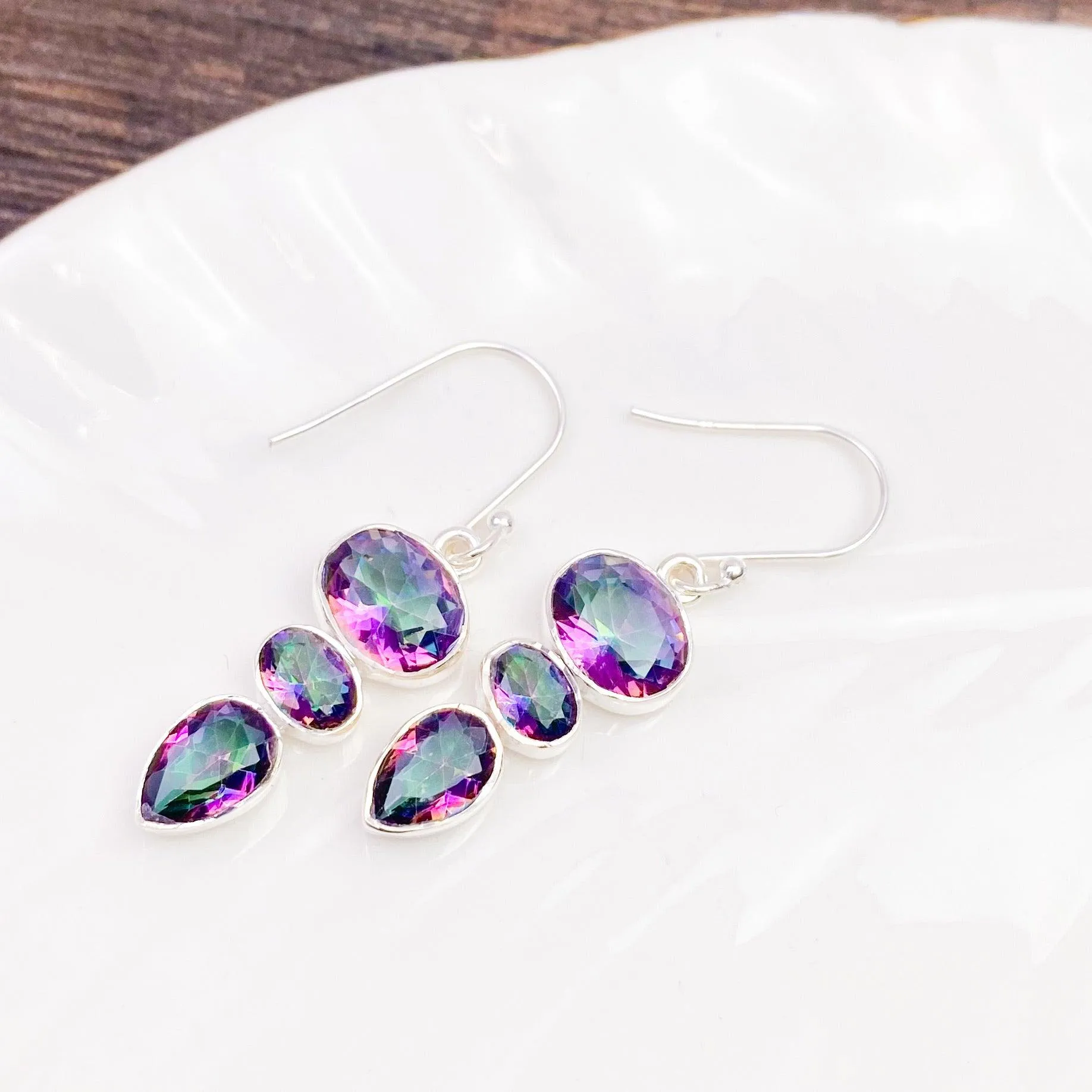 Mystic Topaz Earrings Collection