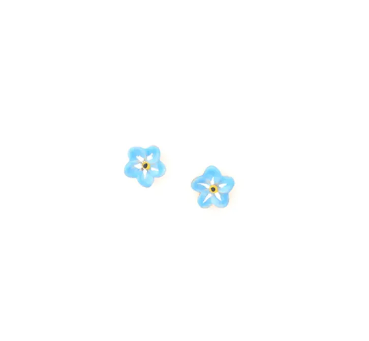 NEELA Forget Me Not Studs