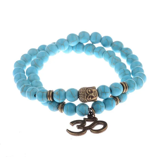 Om- Buddhist Prayer Bracelets