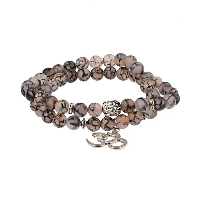 Om- Buddhist Prayer Bracelets