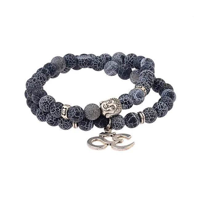 Om- Buddhist Prayer Bracelets