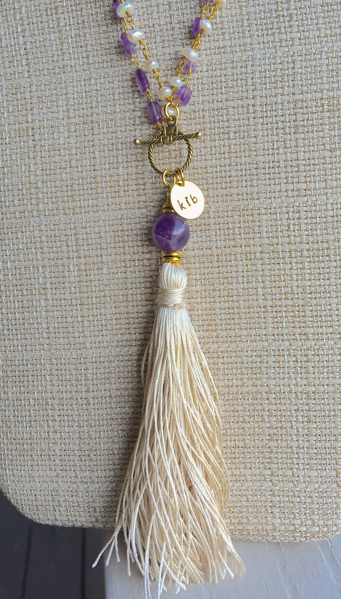 "Go Team!" College Colors Mala Necklace