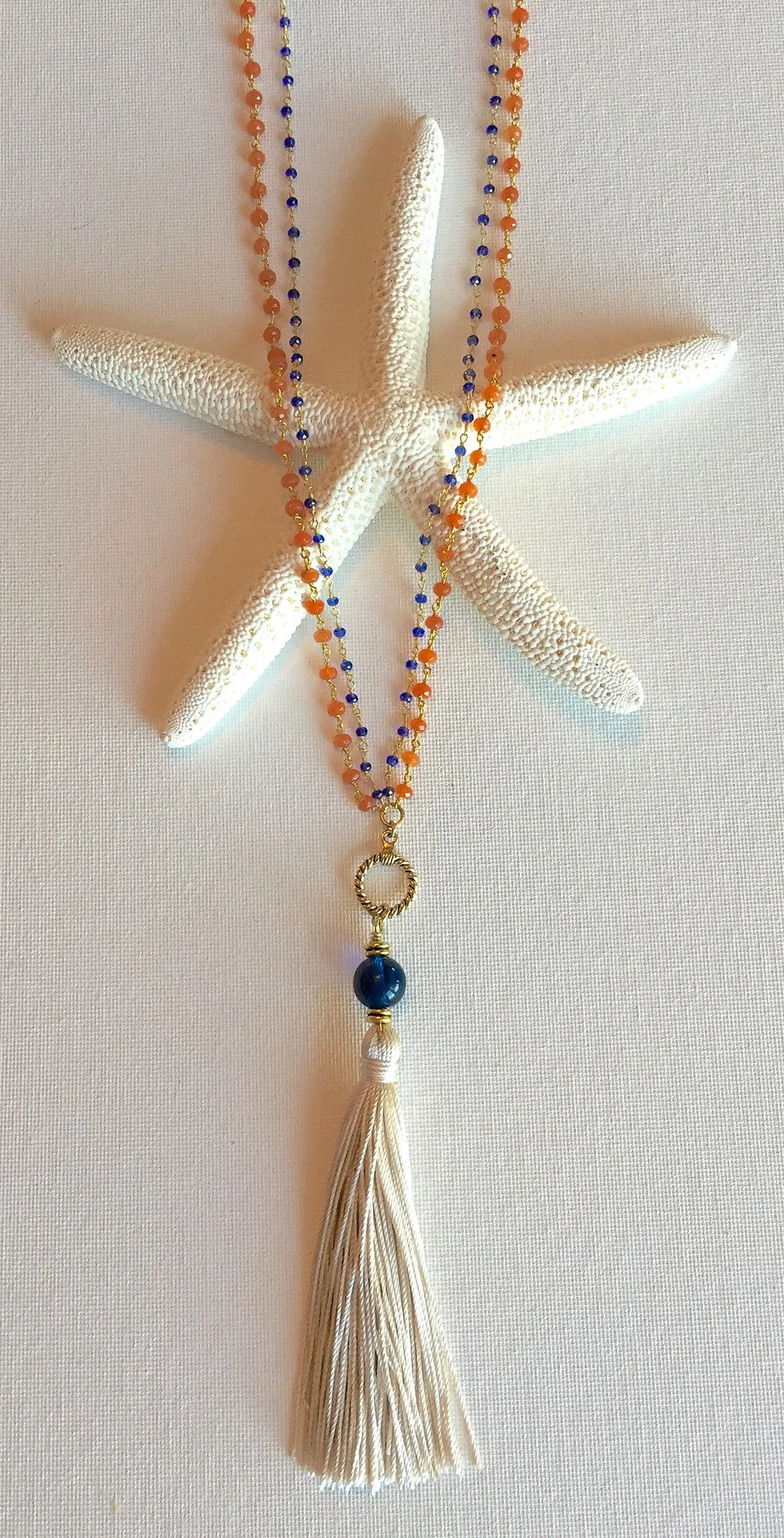 "Go Team!" College Colors Mala Necklace