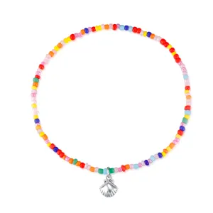 "Multicolour Shell" Anklet