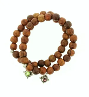 Redwood Gem Bracelet Stack