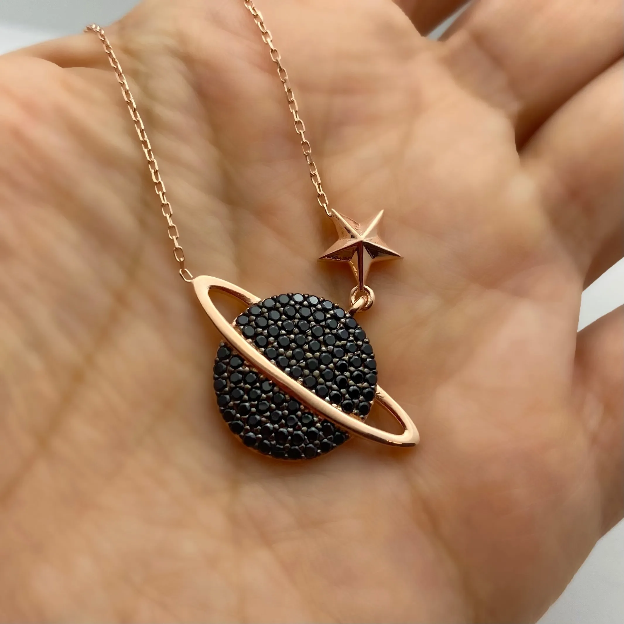 Saturn Necklace