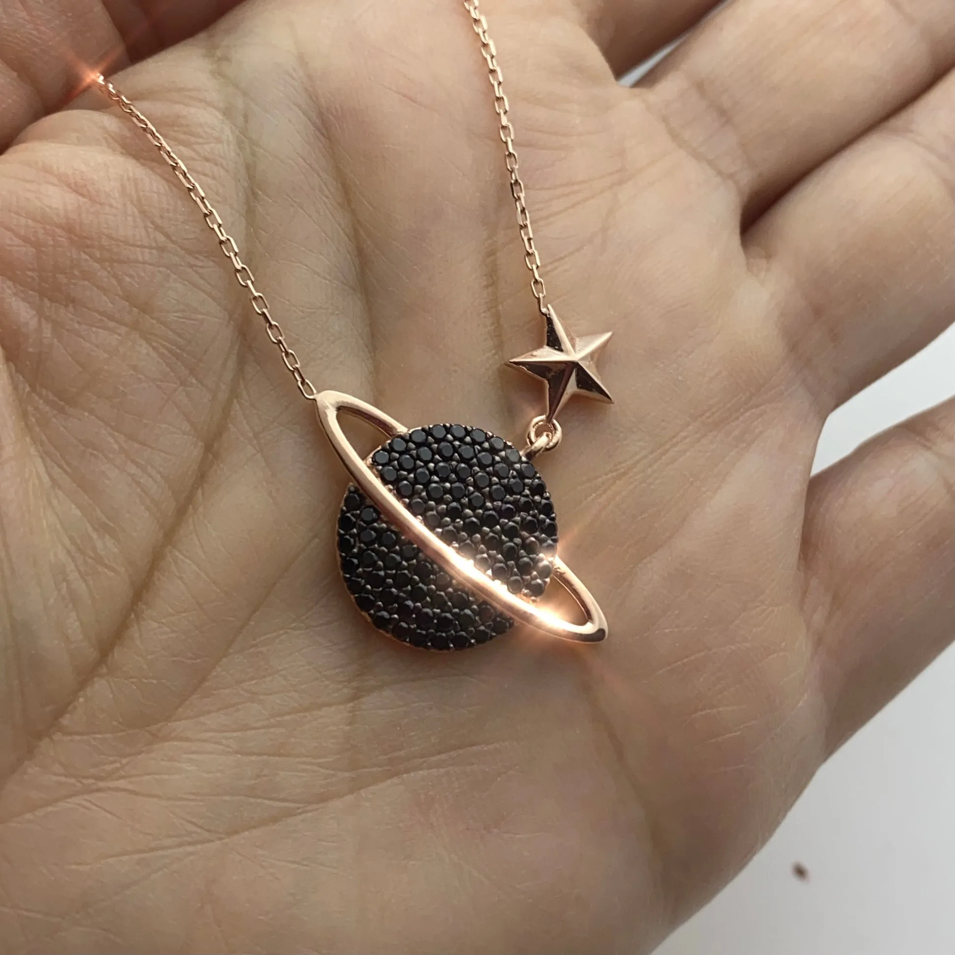 Saturn Necklace