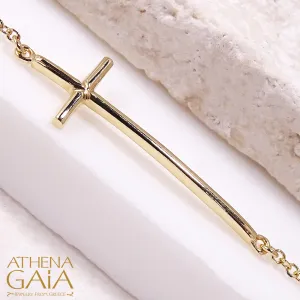 Side Cross Bracelet