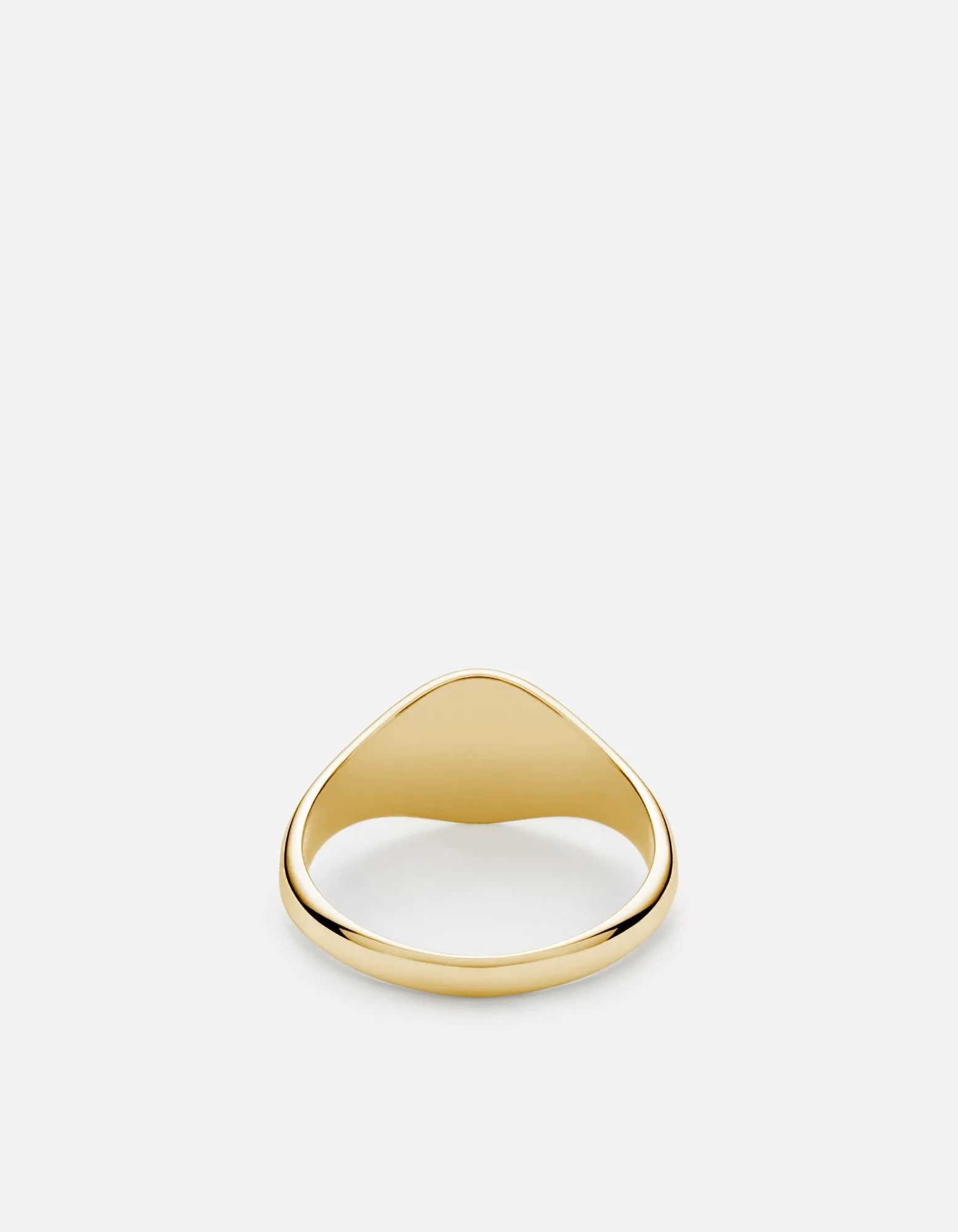 Signet Ring, 14k Gold/3 Letter