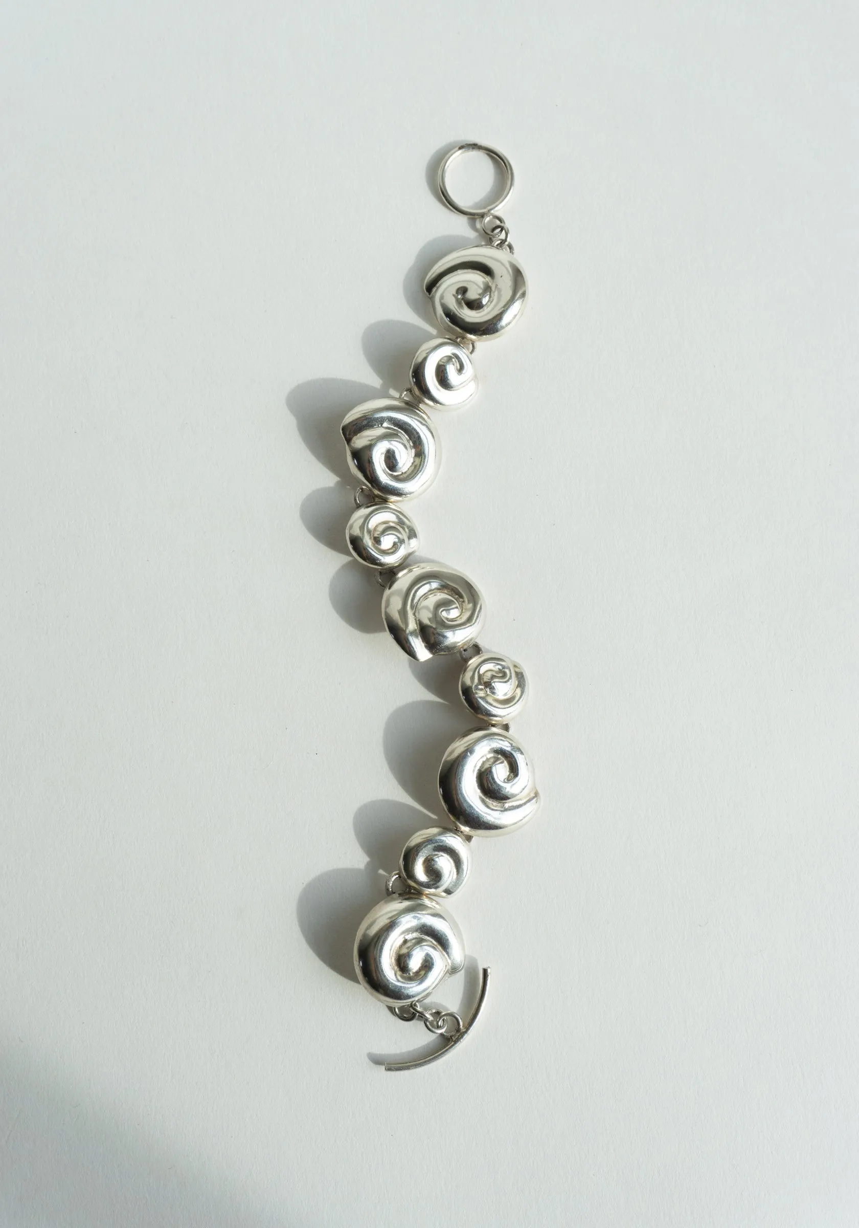 Sterling Silver Shell Bracelet