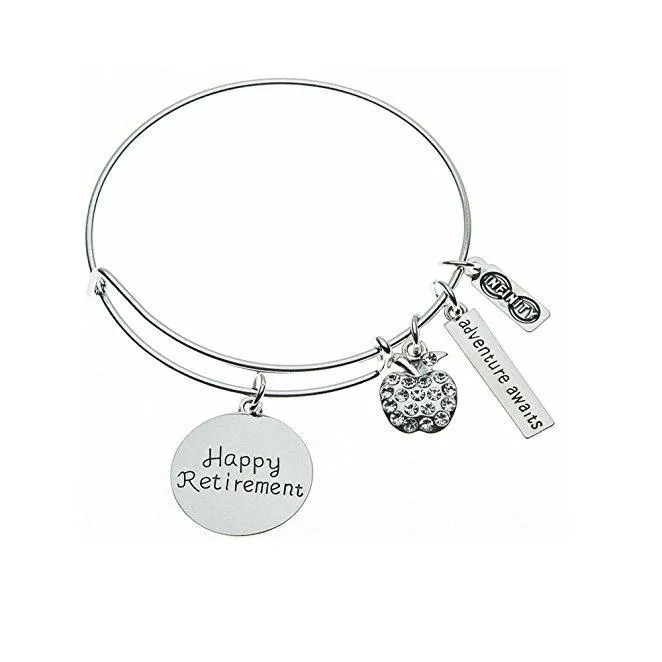 Teacher Retirement Bracelet