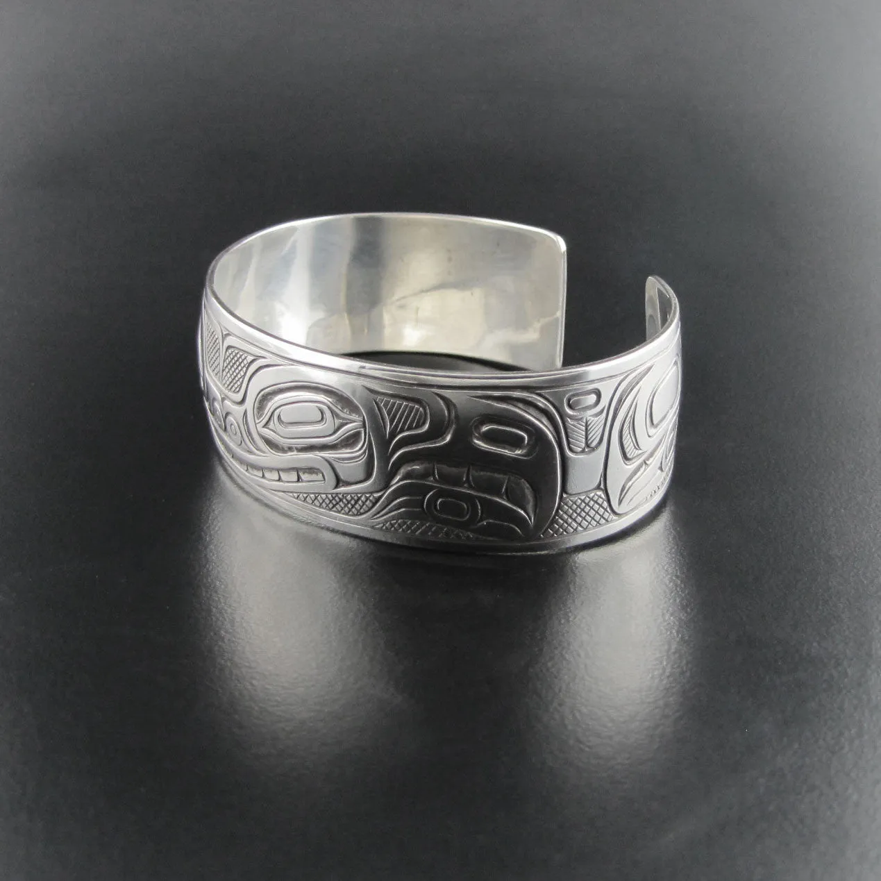 The Wolf Silver Bracelet