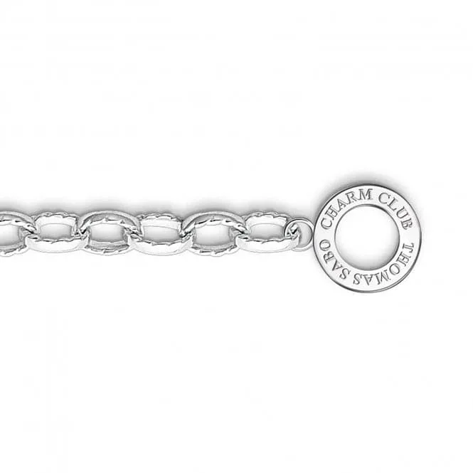 Thomas Sabo Sterling Silver Charm Club Bracelet X0230-001-12