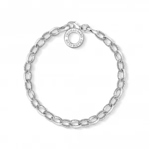 Thomas Sabo Sterling Silver Charm Club Bracelet X0230-001-12