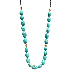 Turquoise Bead Necklace